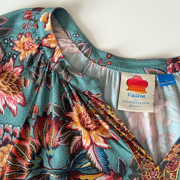 Sold Farm Rio X Anthropologie Paola Pleasant Top - Picture 13 of 13